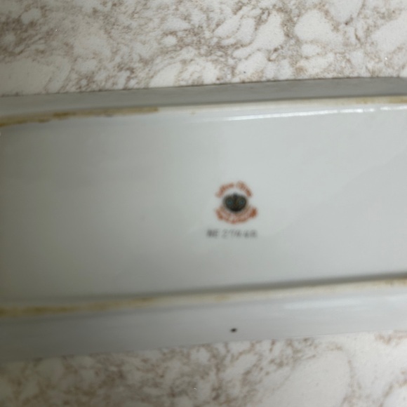 Vintage Hand Painted Lefton Rose Chintz Butter Dish. Beautiful, a rare find. - Picture 5 of 8